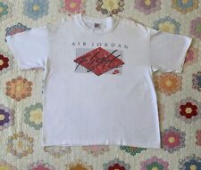 Vintage 80s 90s Air Jordan Nike Basketball T Shirt Grey Tag Michael Jordan Sz L