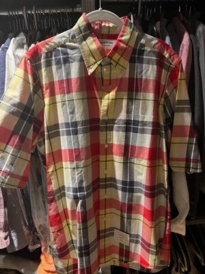 Thom Browne short sleeve shirt - Size 3 - Image 1 of 4