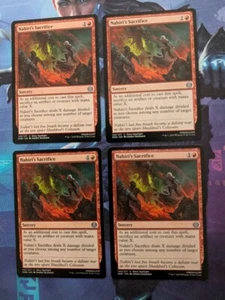 MTG 4 x Phyrexia: All will be One Uncommon NAHIRI'S SACRIFICE NM - Foto 1 di 1