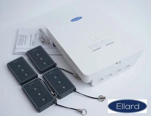 ELLARD GENESIS REMOTE CONTROL UNIT WITH 4 x HAND SETS FOR ROLLER SHUTTER DOORS - Picture 1 of 2