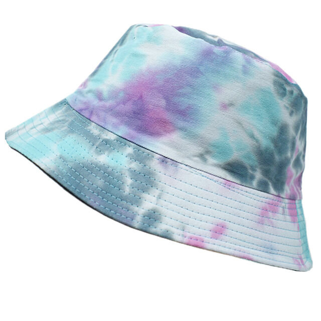 Chapéu Bucket Feminino Tie Dye Azul - Compre agora