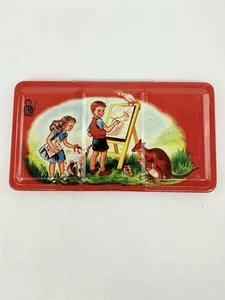 Vintage LL Product Paint Box Set 520 Litho Tin England Original Color Name Sheet - Picture 1 of 24