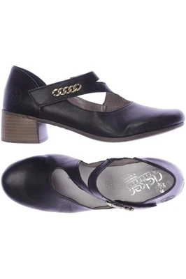 Rieker pumps women's high heels stiletto peep toes size EU 41 leather sch... #6vj9ced - Image 1 of 4