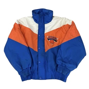 Chaqueta Juvenil Vintage New York Knicks Logo 7 NBA Baloncesto Años 90 NY - Imagen 1 de 3