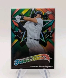 Jasson Dominguez 2025 Topps Chrome Baseball Future Stars #FS-10 New York Yankees - Picture 1 of 2