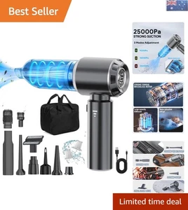 Effortless Cleaning: Cordless Vacuum Cleaner with 40 Min Runtime - USB-C Charged - Picture 1 of 9