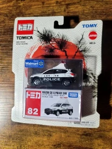 Tomica TOMY Made in Japan Mazda CX-5 Police Car black/white 1/66 Scale New - Picture 1 of 3