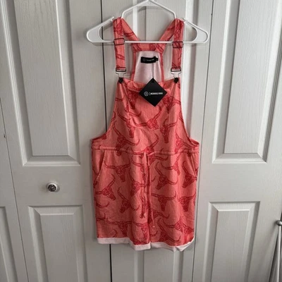 Mono corto Merigold Kiss rosa rojo vaca calavera mujer talla 3XL rodeo Foto 1 de 4