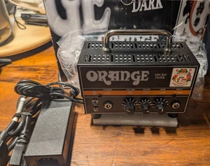Naranja Micro Dark Valve Preamplificador FX Loop 20 vatios Estado Sólido Guitarra Amplificador Cabezal - Imagen 1 de 6