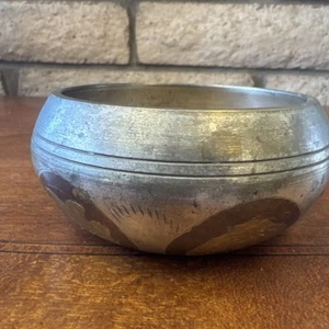 4" Old Singing Bowl Buddhist Tibetan Vintage - Picture 1 of 15