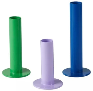 IKEA TUVKORNELL Kerzenhalter, 3er Set gemischte Farben Zylinderform - Bild 1 von 6