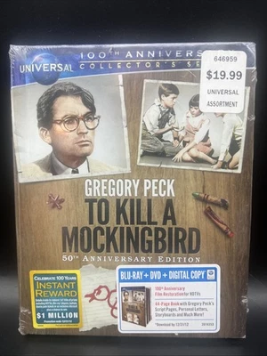 To Kill a Mockingbird (Blu-ray/DVD, 2012, 2-Disc Set, Includes Digital Copy... Foto 1 de 3