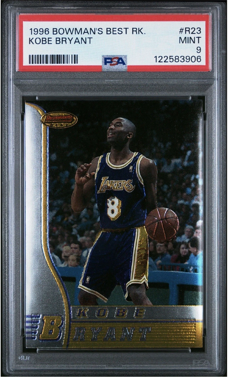 Bowman Kobe Bryant 9 Graded Basketball Sports Trading Cards