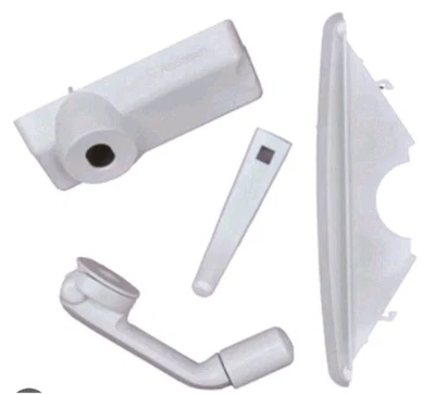 Lot Of 2 Anderson Casement Window 200/400 Series Hardware Pack White  #1361561  - Image 1 of 4