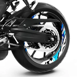 17 inch Vinyl Wheel Rim Stickers S22W For ER0N 09 10 11 12 13 10 15 10 17 - Picture 1 of 12
