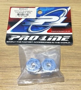 PROLINE RIM ADAPTER PRO HD HEX 23MM FITS SAVAGE XL AXLES 6033-01 IN BLUE - Picture 1 of 1