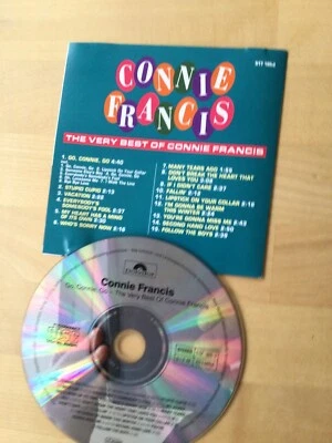 Connie Francis  cd Go Connie Go The Very Best Of Connie Francis - Bild 1 von 2