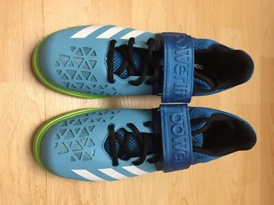 Adidas Powerlift 3 Men's Weightlifting Shoes - Blue Foto 1 de 4