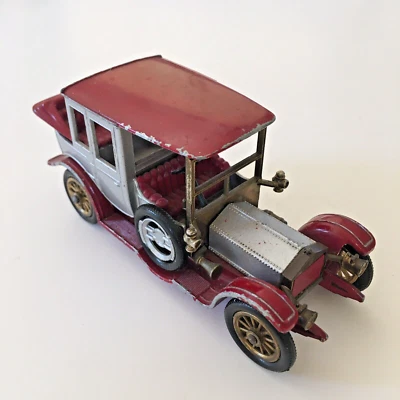 MATCHBOX 1912 Rolls Royce Rarer SMOOTH ROOF not Ribbed Models of Yesteryear Y-7 - Image 1 of 4