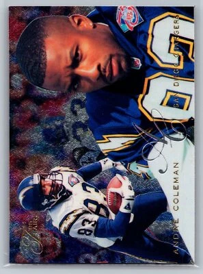 1995 Flair #179 Andre Coleman CHARGERS (B) - Image 1 of 2