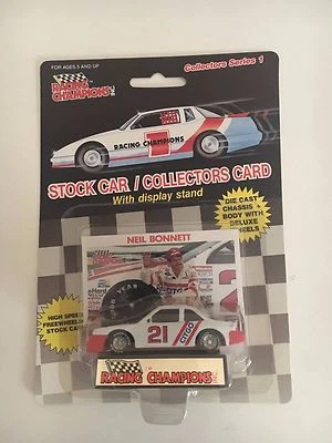Carrera Campeones Coleccionista Serie 1 1989 - Earnhardt Back #21 Neil Bonnett 1:64 Foto 1 de 2