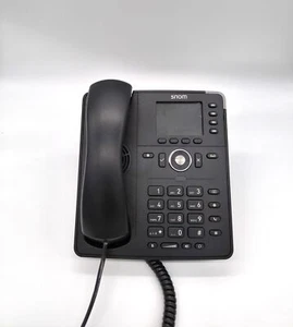 Snom D713 IP Telefon - SIP - Tischtelefon - 6 Identitäten - schwarz - neuwertig - Bild 1 von 5