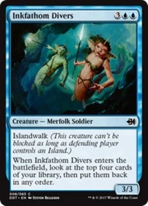 MTG - INKFATHOM DIVERS - Duel Decks: Merfolk vs. Goblins (C) - Picture 1 of 1