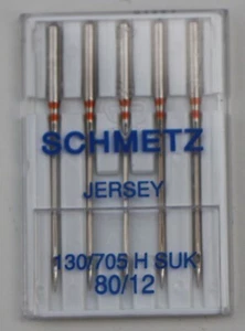 Schmetz Jersey 80/12 for knits and some stretch fabrics - Picture 1 of 1