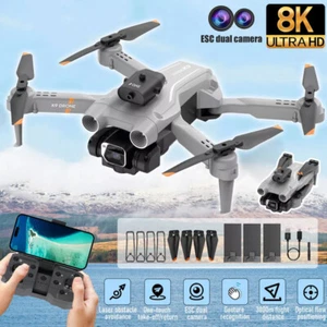 Drohne mit Kameras 8K Faltbar 360° Hindernisvermeidung Dual-Kamera RC Quadcopter - Bild 1 von 24