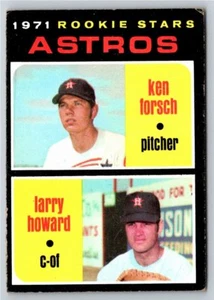 1971 Topps #102 Astros Rookies - Ken Forsch / Larry Howard RS, RC - Picture 1 of 2