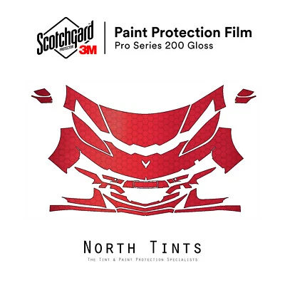 Chevrolet Corvette Z06 2023-2026 3M PRO PreCut Paint Protection Clear Bra PPF - Image 1 of 4