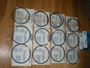 Anillos de pistón HiLo C8SZ-6148-B 0,020 O/S para Ford Mustang Boss 429 1969 1970 como nuevos - Imagen 1 de 2