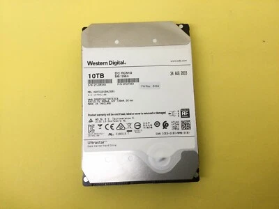 WD HGST DC HC510 10TB 7.2K SAS 12Gbps 3.5'' HDD HUH721010AL5201 - Image 1 of 4