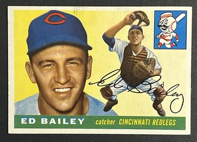 1955 Topps Ed Bailey #69 VGEX-EX Cincinnati Redlegs - Image 1 of 4