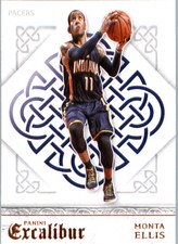 2015-16 Panini Excalibur Indiana Pacers Basketball Card #62 Monta Ellis