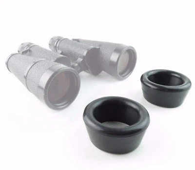  2x rubber bumper for Carl Zeiss Jena Dekarem 10x50 binoculars (Rub1#) - Image 1 of 3