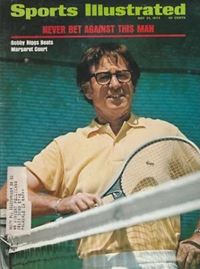 Bobby Riggs para tenista ilustrado deportivo 5-21-73 en la portada - Imagen 1 de 1