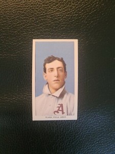 1910 Eddie Plank T-206 Tobacco Baseball Trading Card Piedmont Reprint