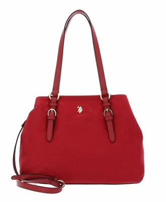 U.S. POLO ASSN. Double Handle Bag Red - Imagen 1 de 4
