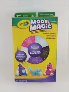 Crayola Model Magic Shimmer 5 Farben ungiftig weich matschig Modelliermaterial - Bild 1 von 7