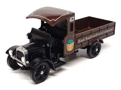 Corgi Appx 13cm Long C820 - Thornycroft Van "East Anglian Fruit Co" - Brown - Photo 1/4