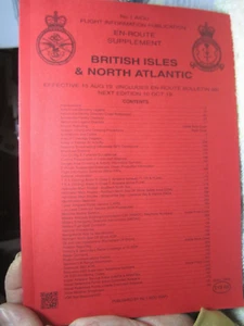 British Isles & North Atlantic En-Route Supplement published by AIDU - Picture 1 of 3