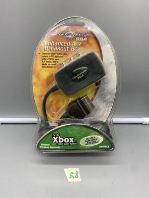 Vtg Gameware RCA Enhanced Breakout Box Microsoft Xbox Video Game System New - Image 1 of 4