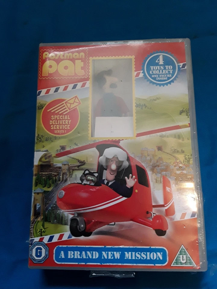 POSTMAN PAT- A BRAND NEW MISSION DVD PRESENTATION BOX SET WITH FIGURINE... - Image 1 of 4