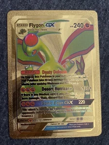 Flygon GX Gold Foil Fan Art NM - Bild 1 von 2