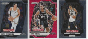 2024-25 Panini Prizm Monopoly #74 Devin Vassell Red Wave Spurs lotto Duncan Wemby - Foto 1 di 1
