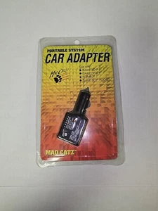 New Mad Catz 12 Volt DC Car Adapter For Gameboy Pocket Gamegear Nomad - Picture 1 of 2