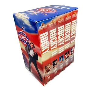 The Complete Rocky Collection 20th Anniversary VHS Set Rocky 1-5 Stallone NEW - Picture 1 of 6