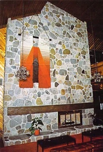 1970s Best Western Inn Stone Fireplace Dryden Ontario Postcard 4x6 C27 - Picture 1 of 2