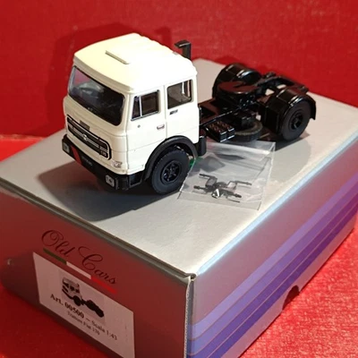 TRACTEUR CAMION FIAT 170 blanc 1/43 OLD CARS  - Photo 1/4